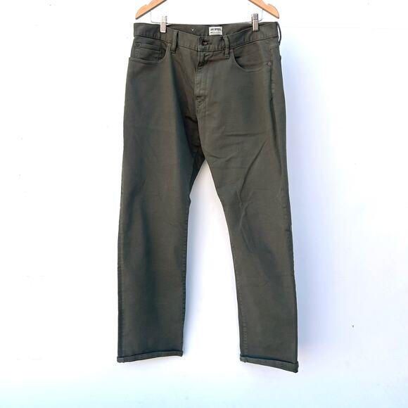 Todd Snyder Set Bundle 3 Pairs Stretch 5 Pocket Chicos Pants Green Brown Ecru 35 - Picture 2 of 11